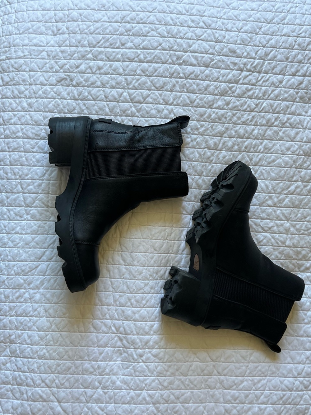 Sorel Black Waterproof Chelsea Boot